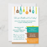 Stock The Kitchen Bridal Wedding Couples Shower Invitation at Zazzle