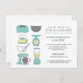 Stock the Kitchen Couples Shower Party Invite (Front/Back)