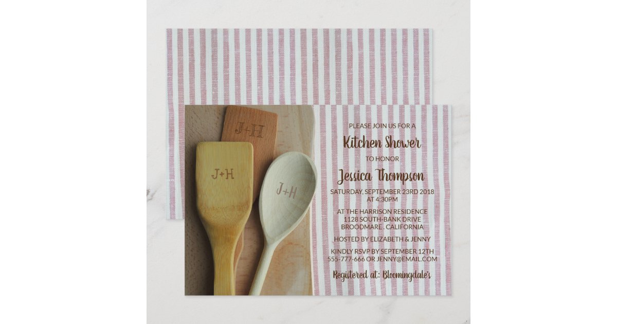 Stock The Kitchen Invitation | Zazzle