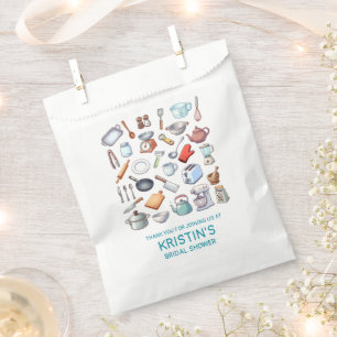 Stock the Kitchen Modern Bridal Shower Favor Bag