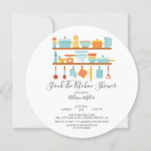 Stock The Kitchen Shower Invitations (Front)