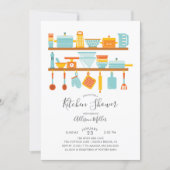 Stock The Kitchen Shower Invitations (Front)