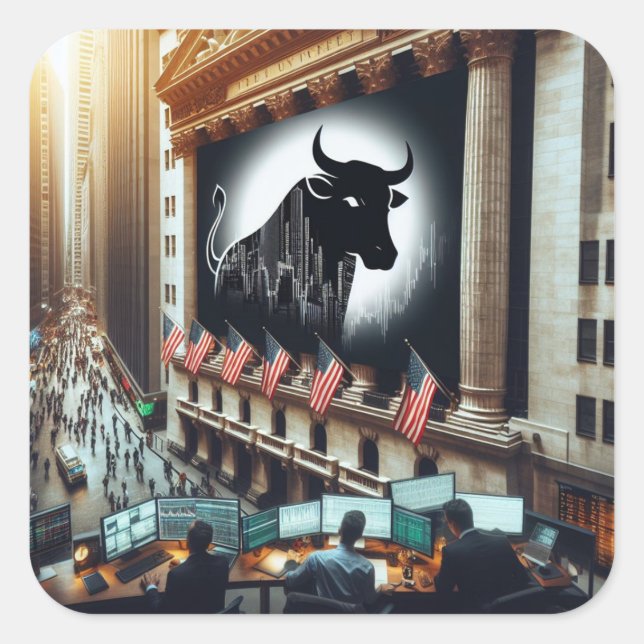 Stock Trading Sticker (Front)