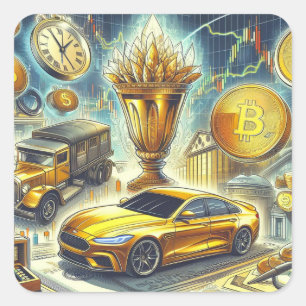 Stock Trading Sticker