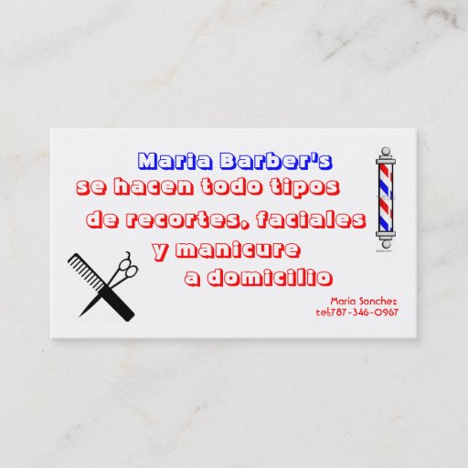 Customizable stock-vector-barber-shop-pole position-32983312, t business card