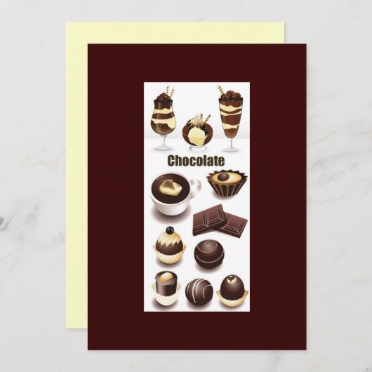 Stock Vectors - Chocolate (Front/Back)