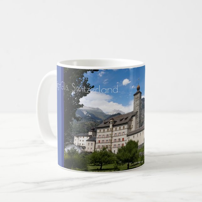 Stockalper Palace, Brig-Glis, Switzerland Coffee Mug (Front Left)