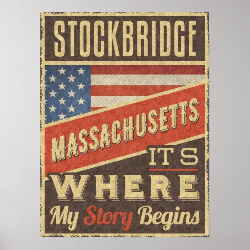 Stockbridge Massachusetts Poster