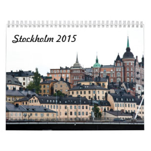 Stockholm 2015 calendar