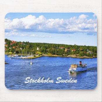 Stockholm Bay Mouse Pad by arnet17 at Zazzle