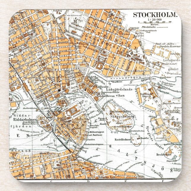 Stockholm Beverage Coaster (Front)