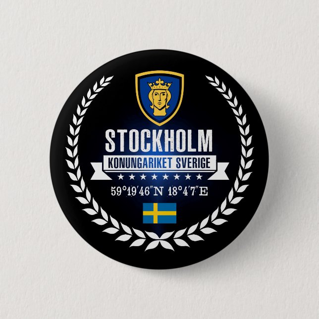 Stockholm Button (Front)