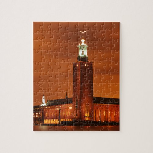 Stockholm City Hall Sweden Jigsaw Puzzle