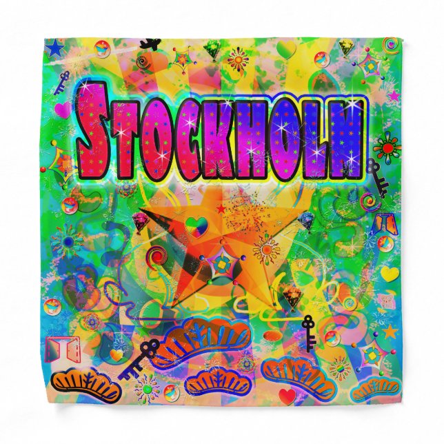 Stockholm Epoch Hour Bandana (Front)