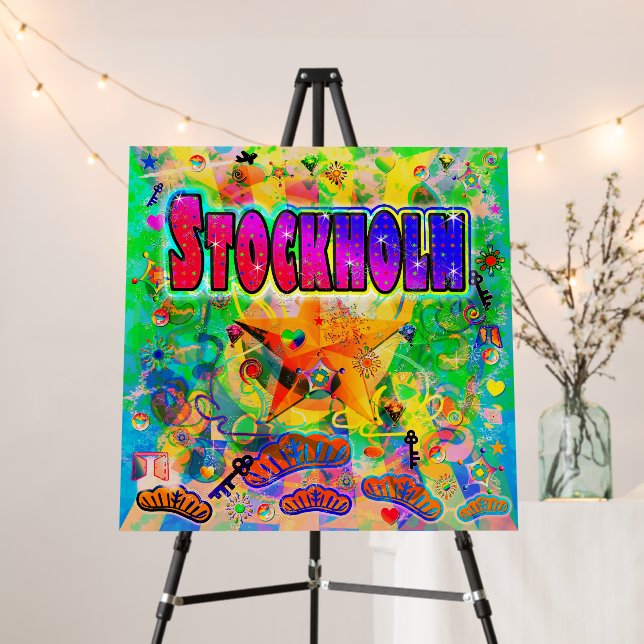 Stockholm Epoch Hour Foam Board (In Situ (Stand))