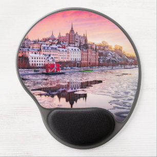 Stockholm frozen Mariaberget Gel Mouse Pad