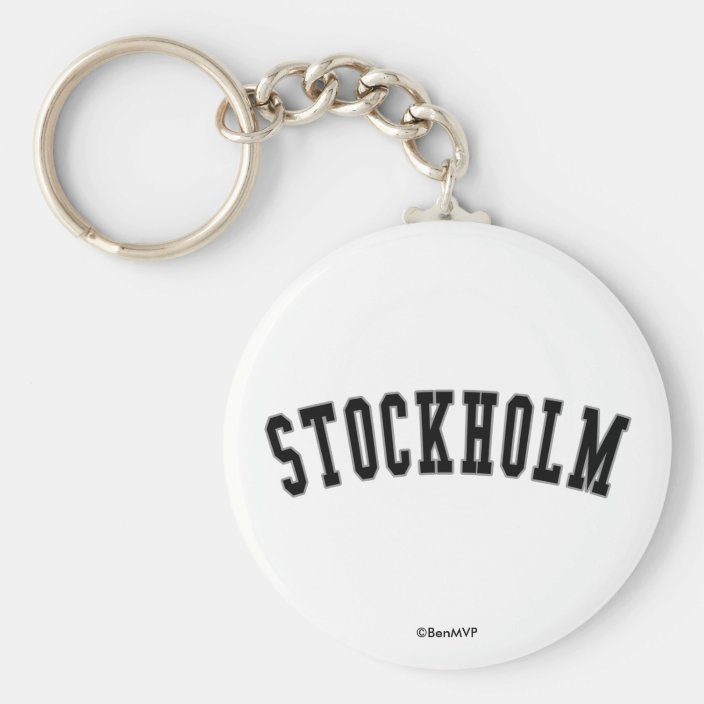 Stockholm Key Chain
