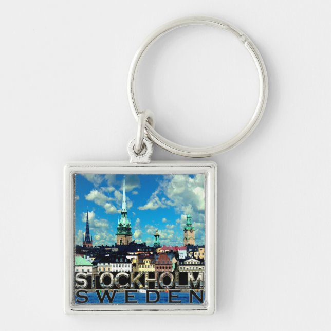 Stockholm Keychain (Front)