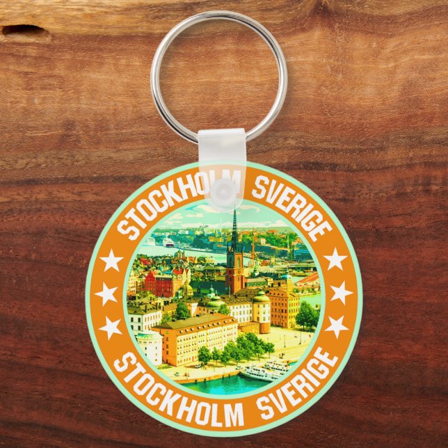Stockholm                                          keychain (Front)