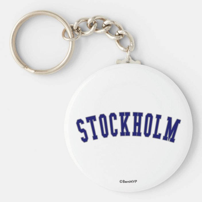 Stockholm Keychain