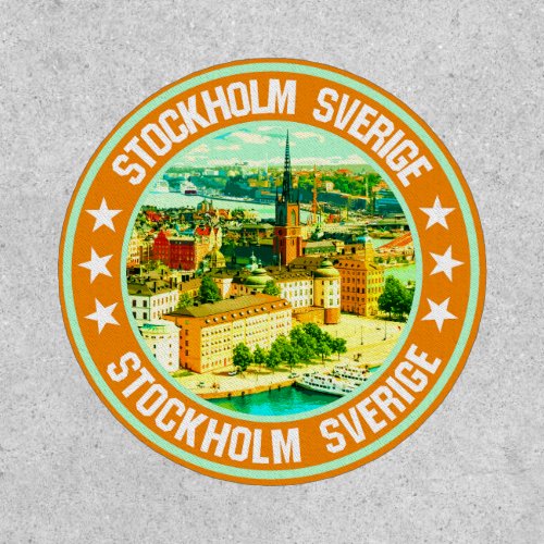 Stockholm                                          patch