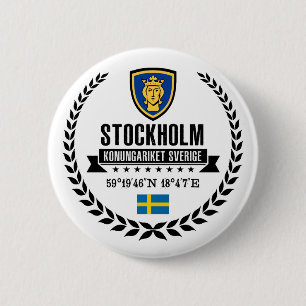 Stockholm Pinback Button