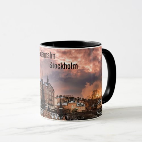 Stockholm Sodermalm Island Mug