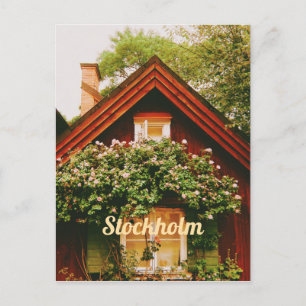 Stockholm, Södermalm, Sweden Holiday Postcard