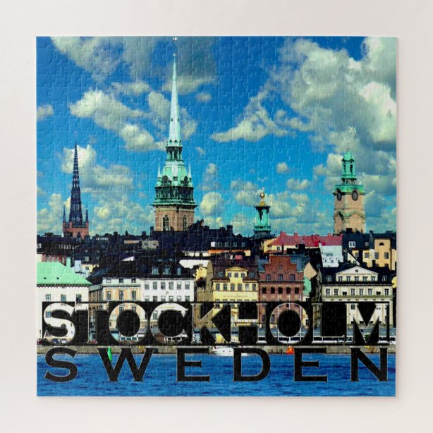 Sweden Jigsaw Puzzles Zazzle