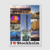 Stockholm - Sweden - I Love - (Front)
