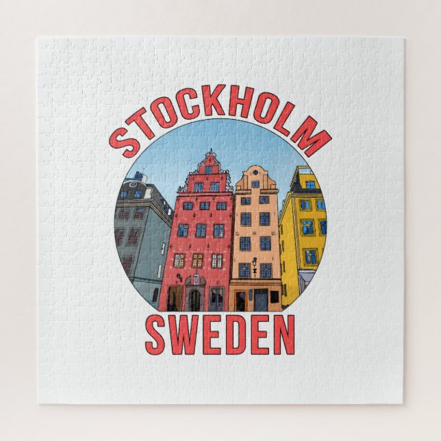 Stockholm Sweden Jigsaw Puzzle (Vertical)