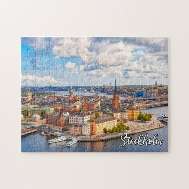 Stockholm, Sweden Jigsaw Puzzle (Horizontal)