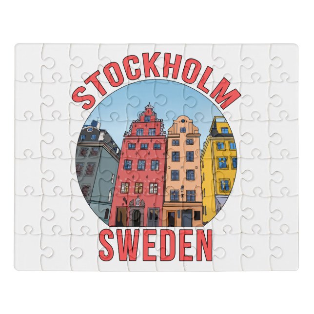 Stockholm Sweden Jigsaw Puzzle (Puzzle Horizontal)