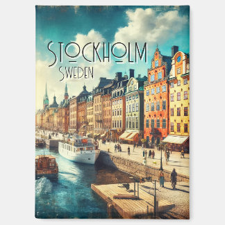 Stockholm, Sweden Magnet