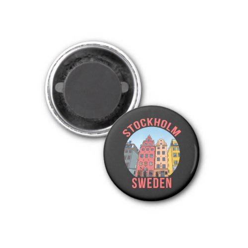 Stockholm Sweden Magnet