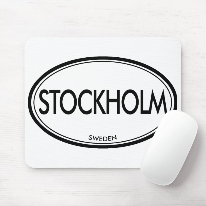 Stockholm, Sweden Mouse Pad
