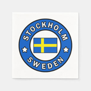 Stockholm Sweden Napkins