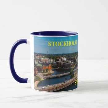 Stockholm Sweden Panoramic Mug by Azorean at Zazzle