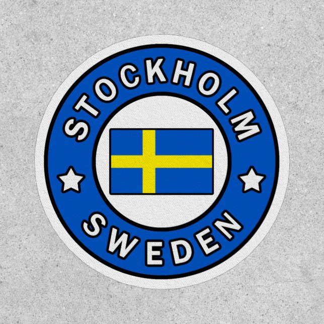Stockholm Sweden Patch (Front)