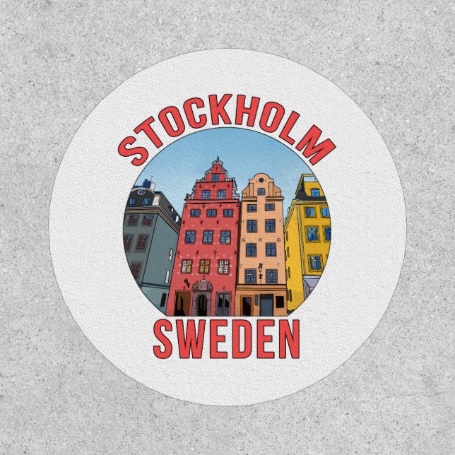 Stockholm Sweden Patch (Front)