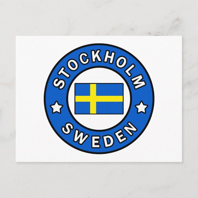 Stockholm Sweden Postcard (Front)