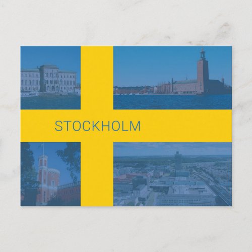 Stockholm _ Sweden Postcard