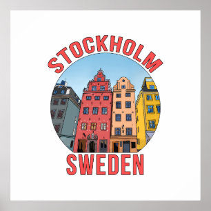 Stockholm Sweden Poster