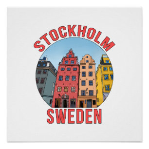 Stockholm Sweden Poster