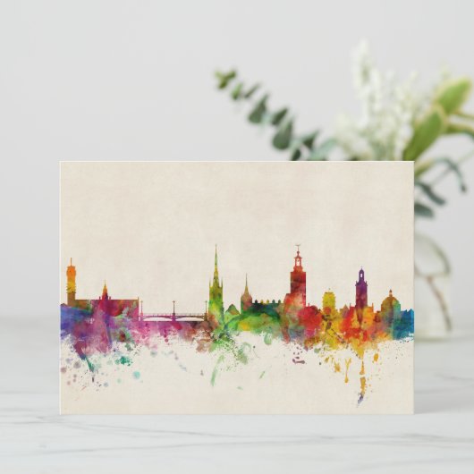 Stockholm Sweden Skyline (Standing Front)