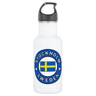 Stockholm Sweden Stainless Steel Water Bottle