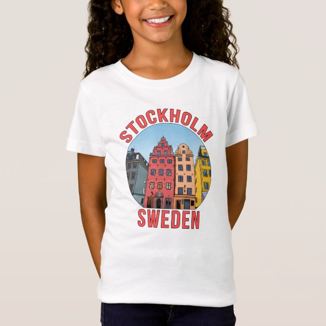Stockholm Sweden T-Shirt (Front)