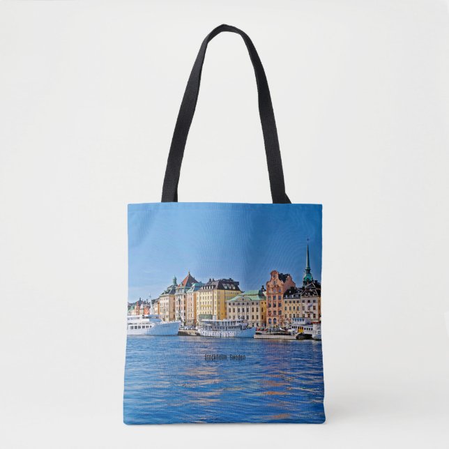 Stockholm, Sweden Tote Bag (Front)