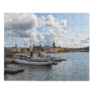 Stockholm Sweden view Jigsaw Puzzle