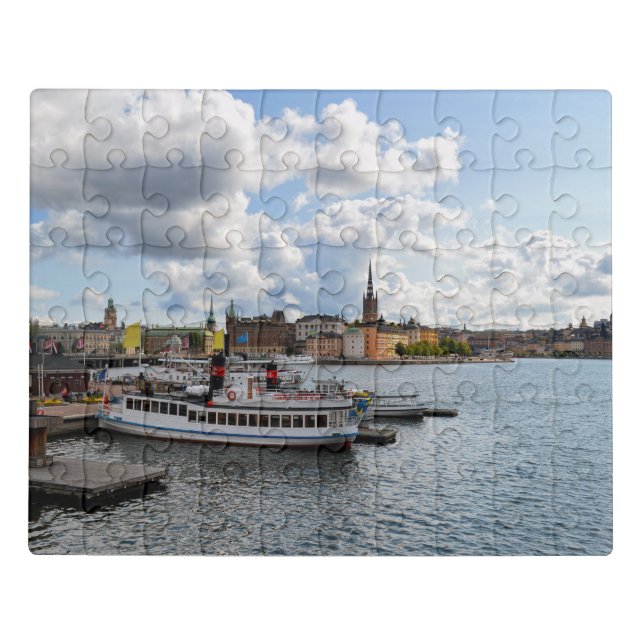Stockholm Sweden view Jigsaw Puzzle (Puzzle Horizontal)